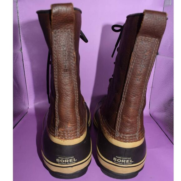 Sorel Waterproof Rainboots Brown Black Duck Boots - 11 main image 4
